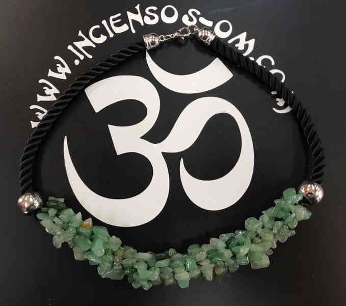 Collar cordón multichip mineral surtido